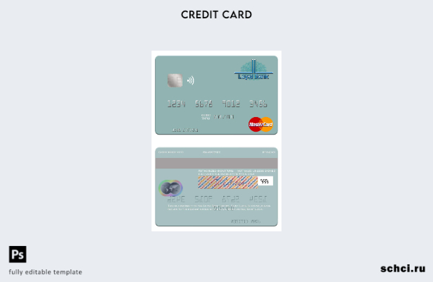 цифровая загрузка шаблона карты Mastercard Saint Lucia Loyal Bank Limited